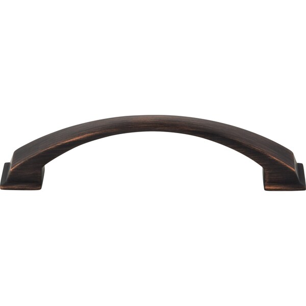 128 Mm Center-to-Center Brushed Oil Rubbed Bronze Arched Roman Cabinet Pull